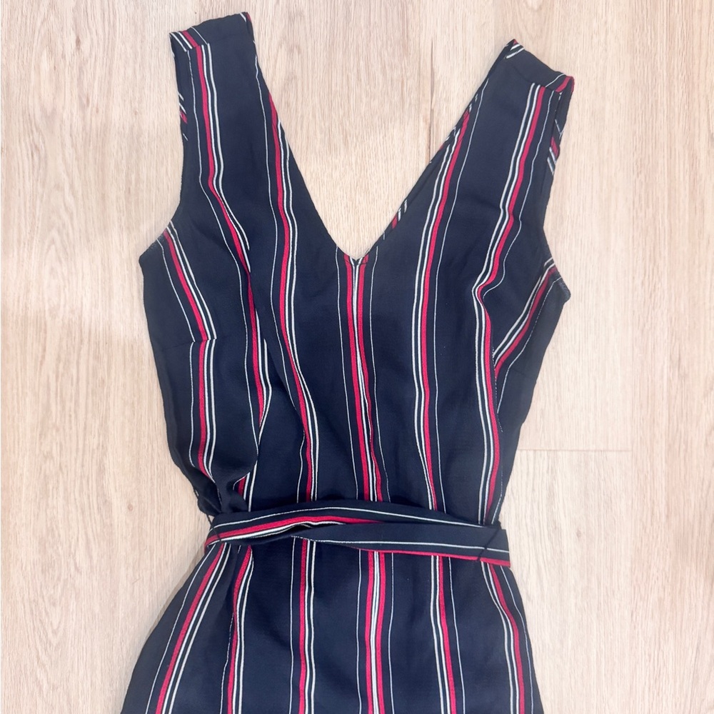Striped Jumpsuit - Picture 3 of 7
